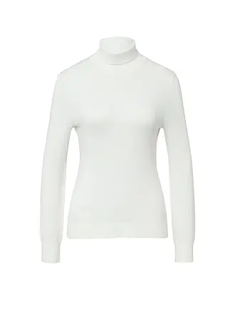 COMMA | Pull à col roulé | weiss